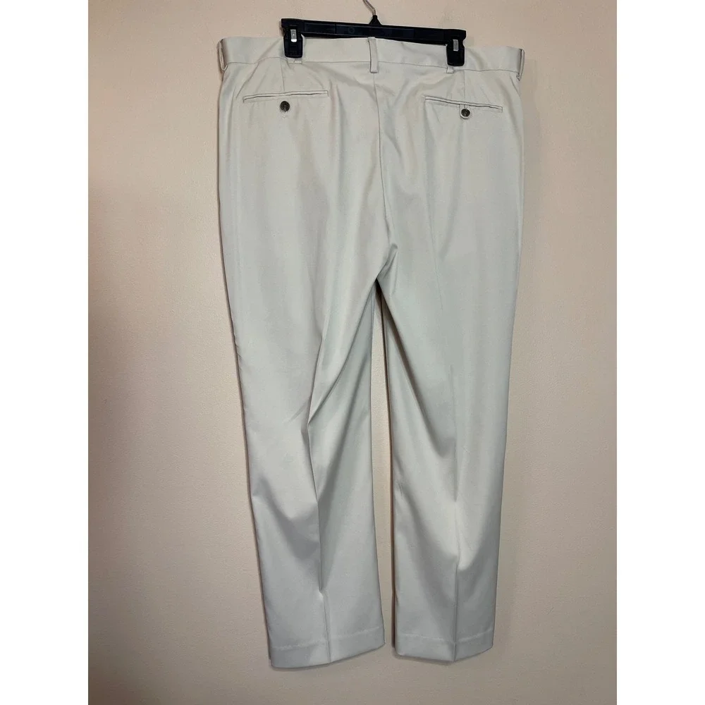 Polo Golf‎ Ralph Lauren Mens 38x30 Pleated Performance Pants Tan Beige Stretch